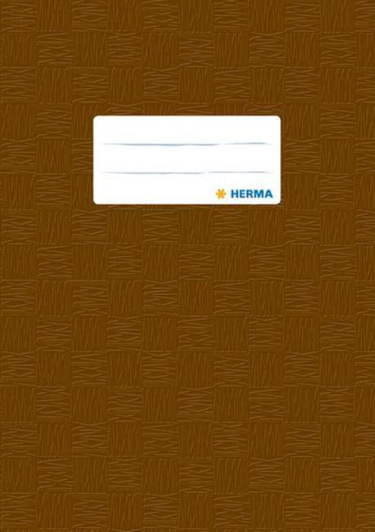 HERMA Heftschoner, A5, gedeckt braun