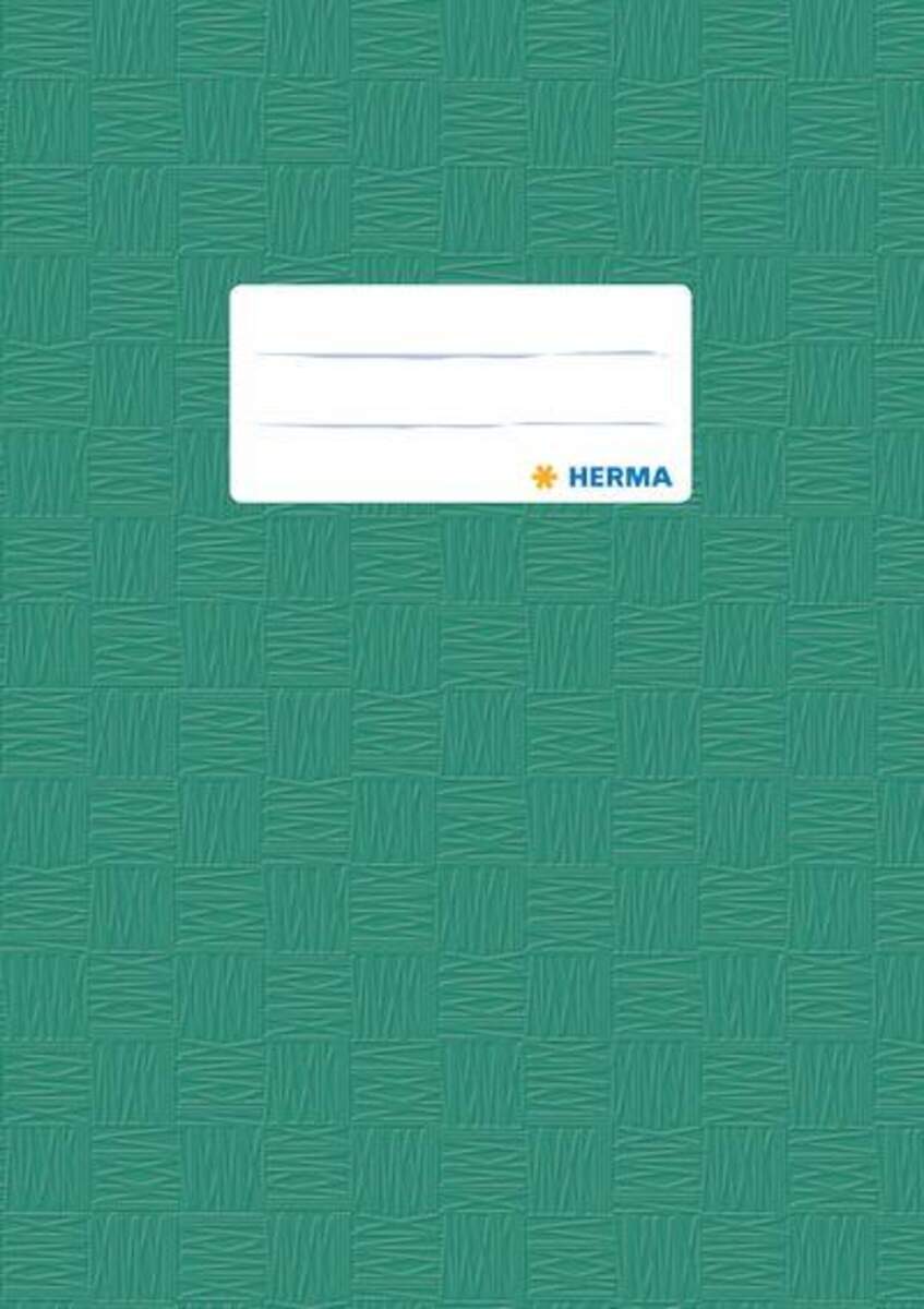 HERMA Heftschoner, A5, gedeckt dunkelgrün