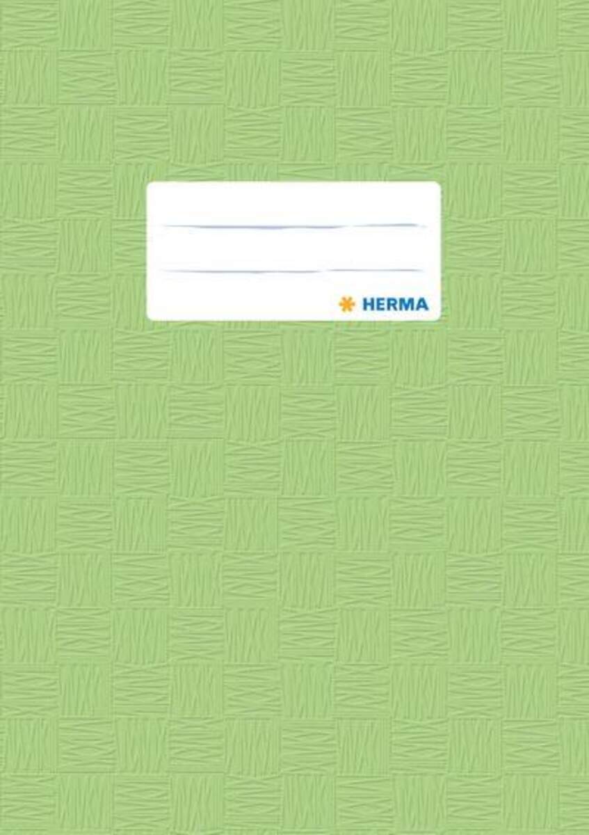 HERMA Heftschoner, A5, gedeckt hellgrün