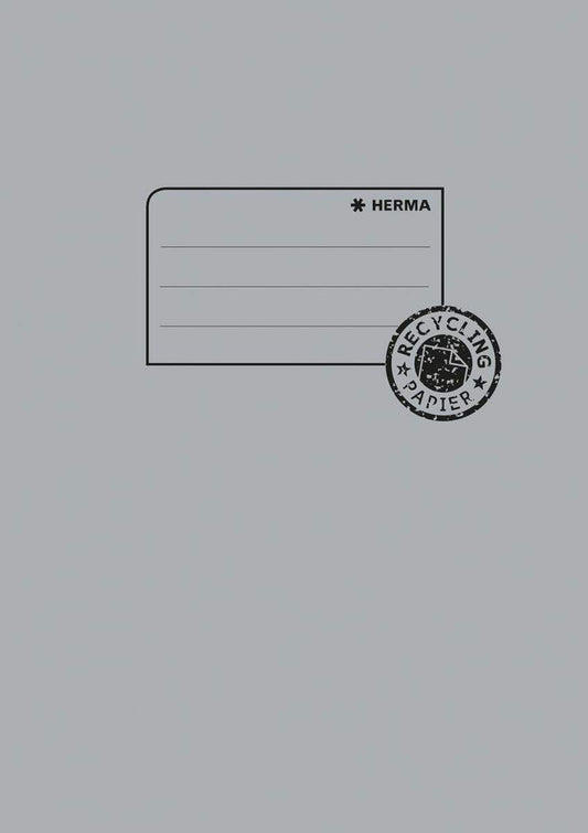 HERMA Heftschoner Papier A5 grau