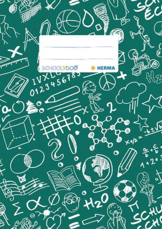 HERMA Heftschoner Schoolydoo, grün, A5