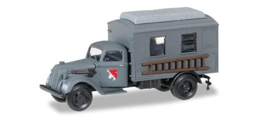 Herpa 745635 Ford 997 Koffer-LKW Leitung Fernmeldebatallion XXI.Armeekorps der Wehrmacht
