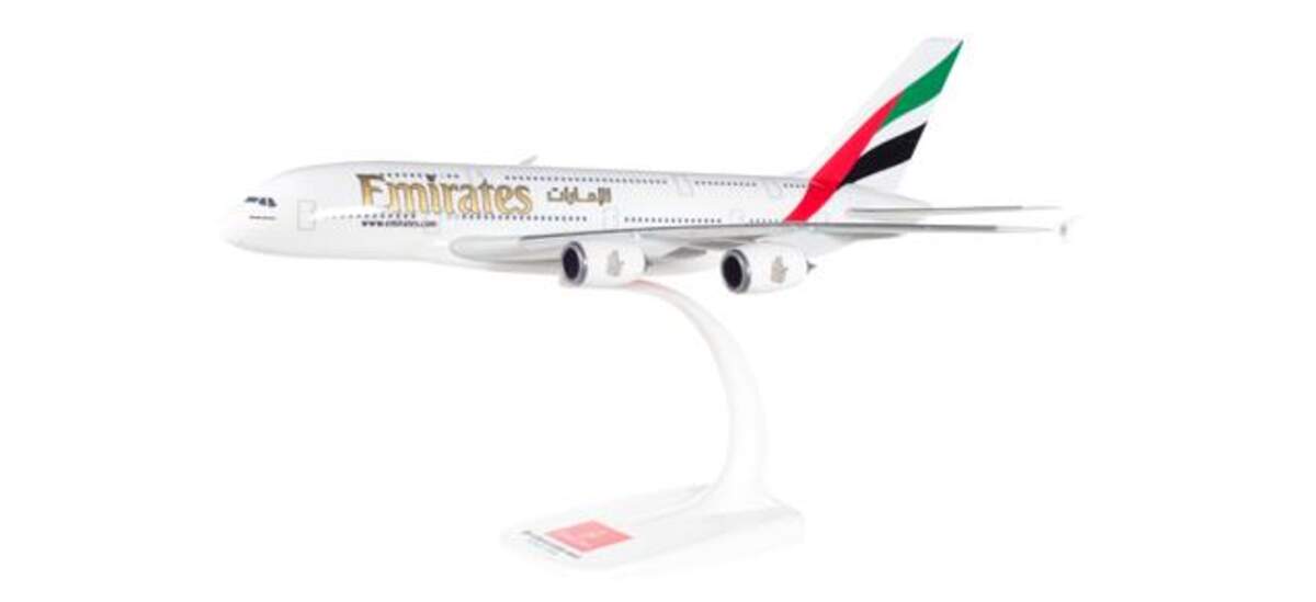 Herpa Emirates Airbus A380-800