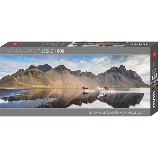 Heye Puzzle - Iceland Horses, Edition Humboldt, 1000 Teile