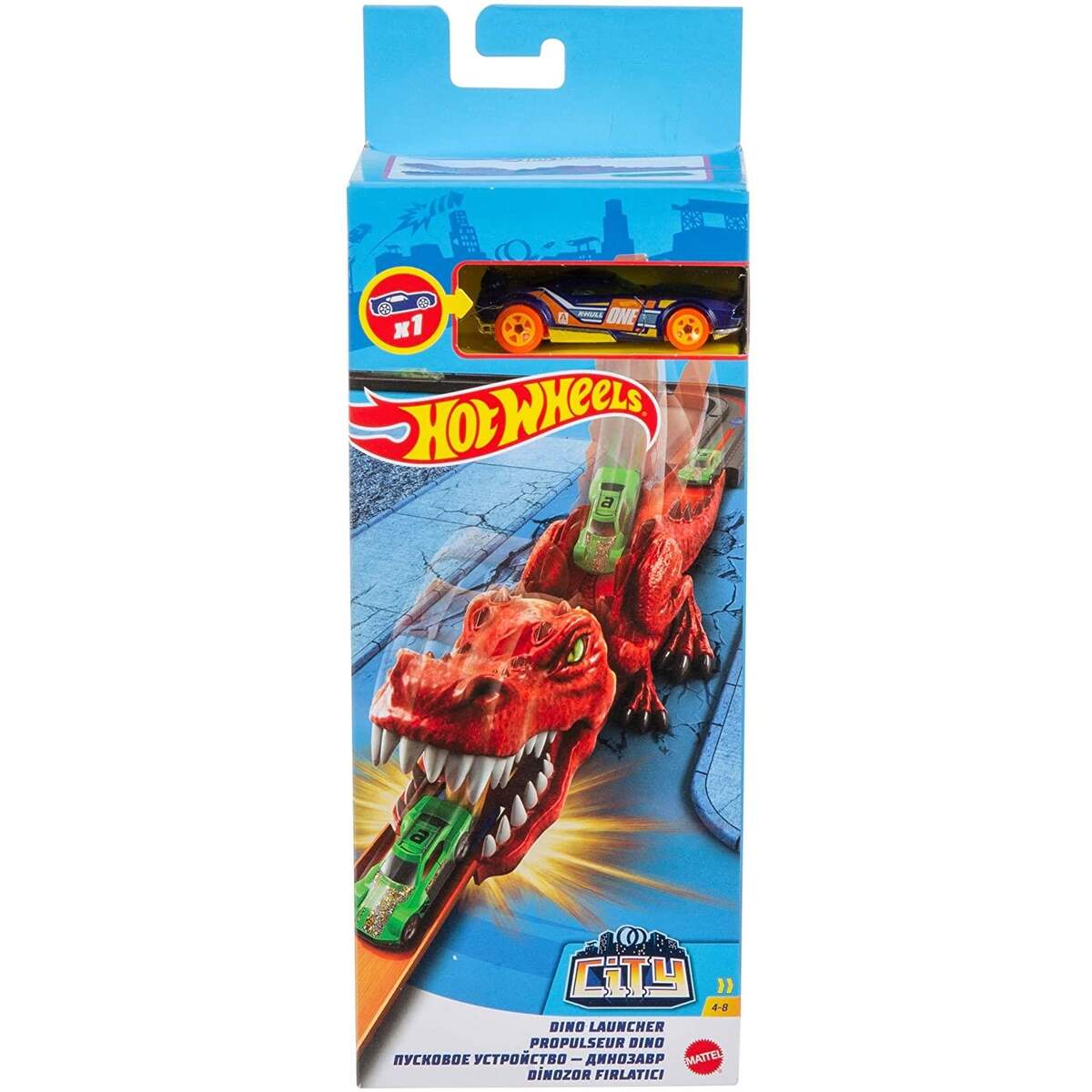 Hot Wheels City Nemesis Starter-Set, 1 Stück, 2-fach sortiert