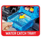 Hot Wheels Color Reveal Autowaschanlage, inkl. 1 Farbwechsel-Spielzeugauto