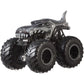 Mattel Hot Wheels Die Cast Sortiment Monster Trucks 1:64, 1 Stück, 4-fach sortiert
