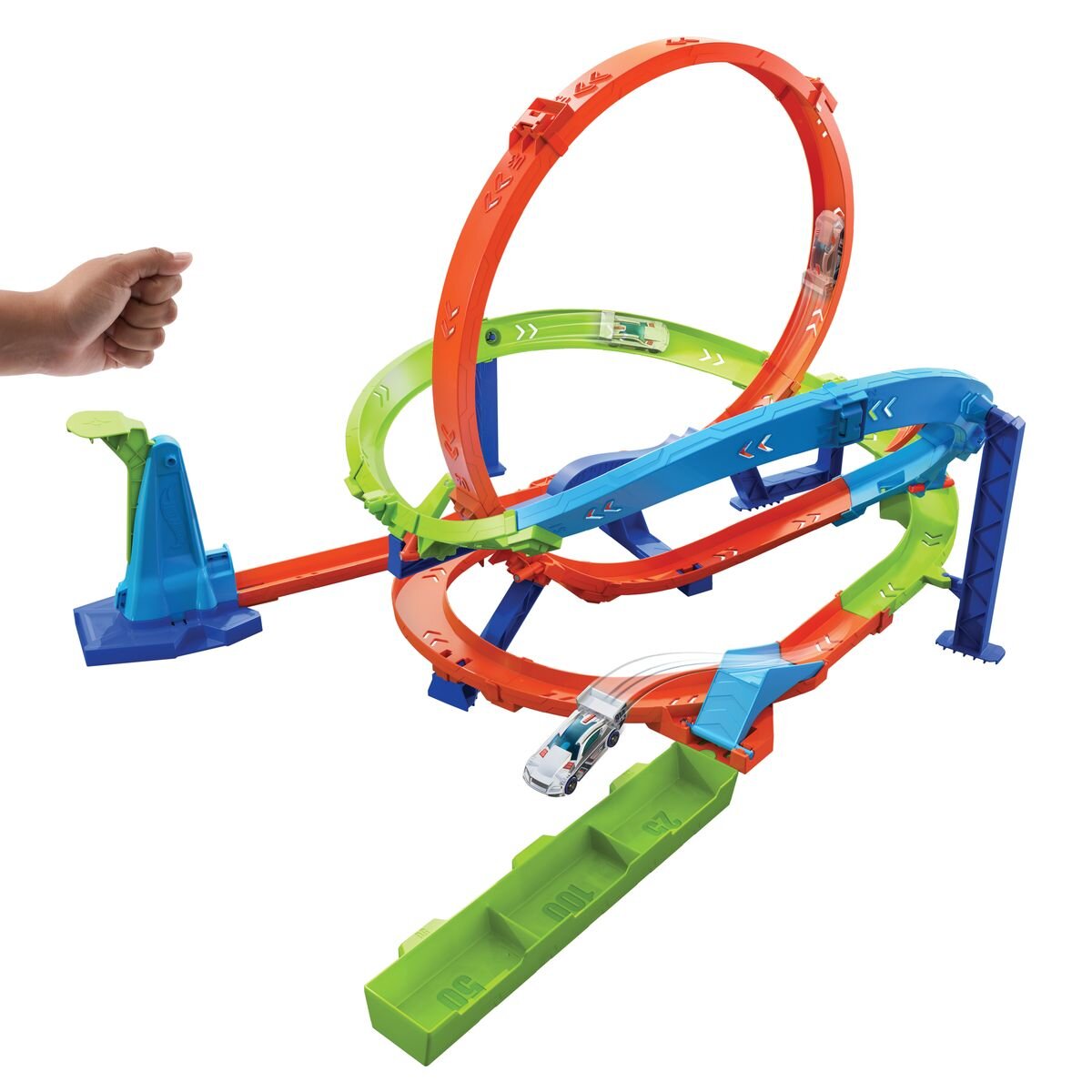 Hot Wheels Looping-Zyklon-Challenge