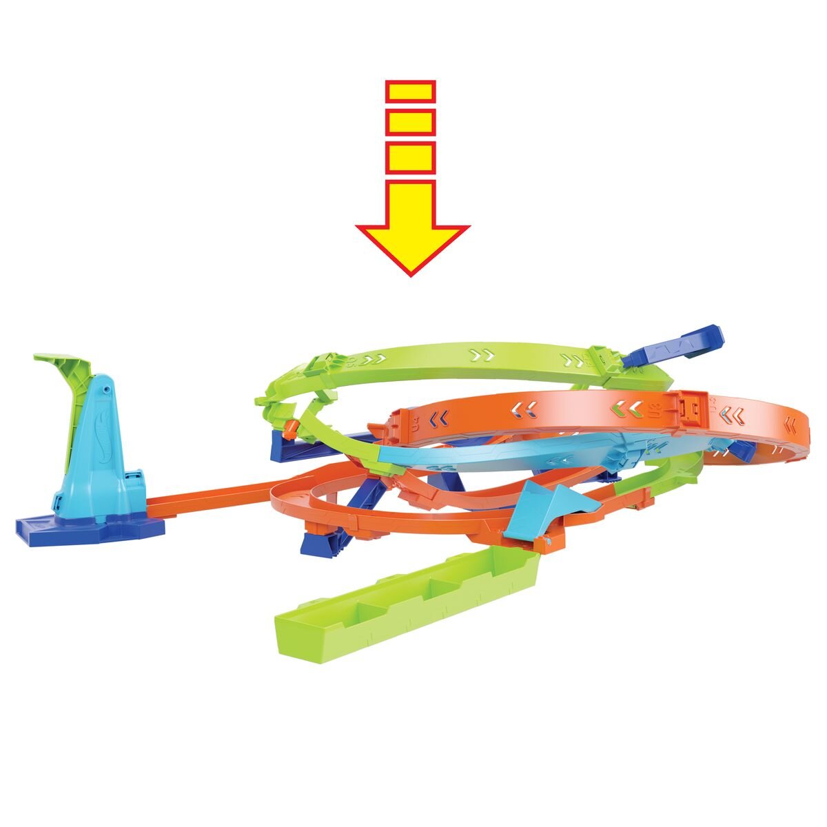 Hot Wheels Looping-Zyklon-Challenge