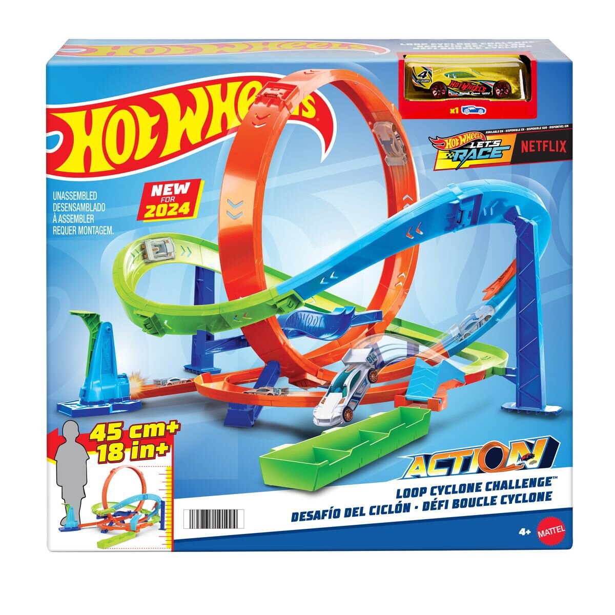 Hot Wheels Looping-Zyklon-Challenge
