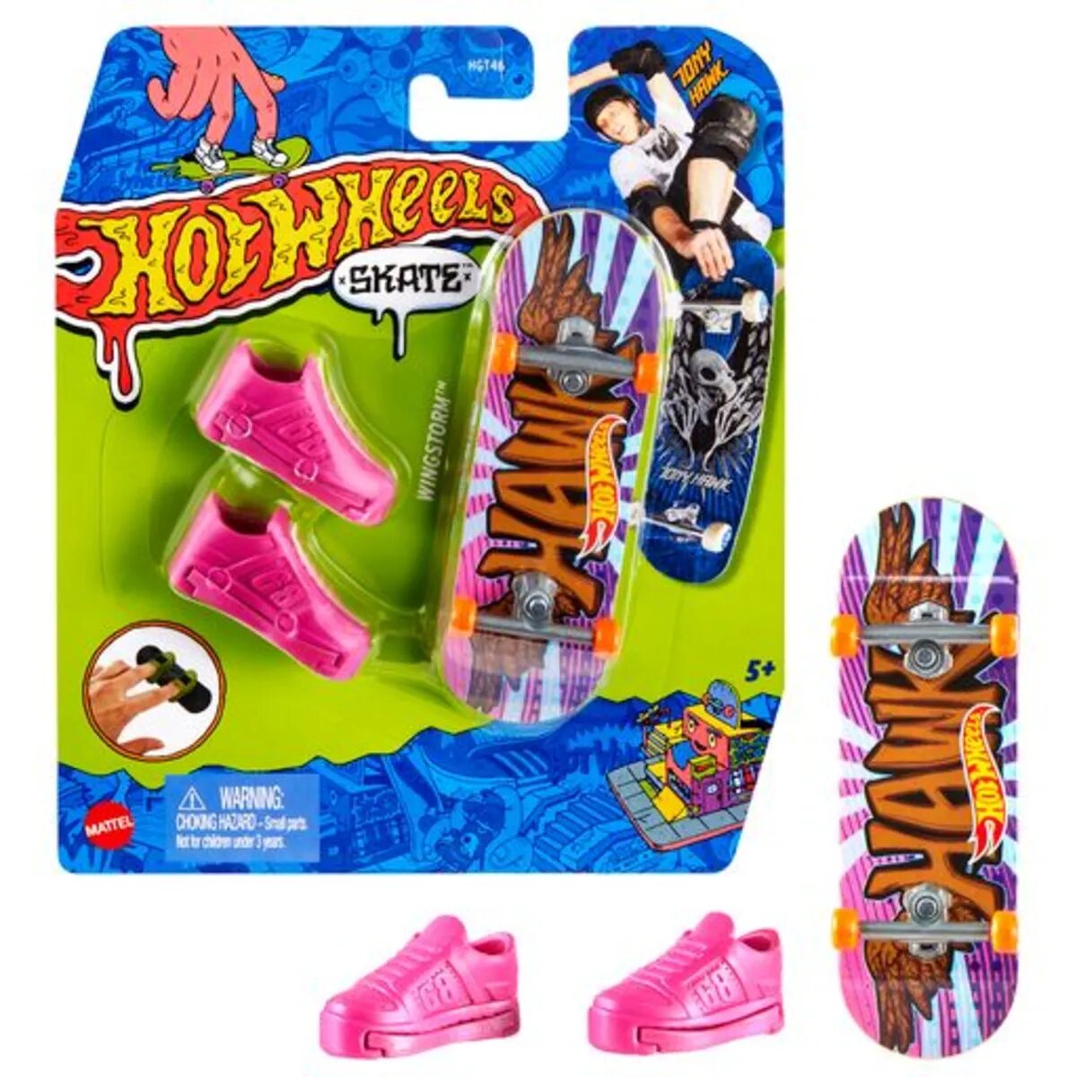 Hot Wheels Skate Einzelteile, 1 Packung, 5-fach sortiert