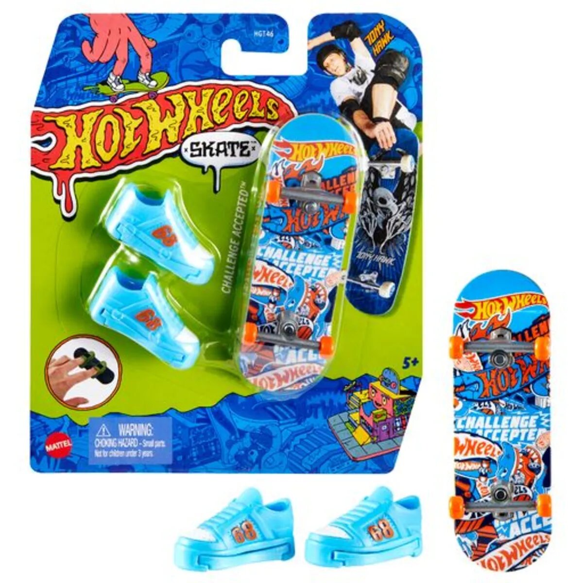 Hot Wheels Skate Einzelteile, 1 Packung, 5-fach sortiert
