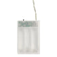 Idena 20er LED Micro-Lichterkette, warmweiß, für innen, batterieb., Timer