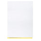Idena Briefblock, DIN A4, 50 Blatt, 70 g, kariert, kopfgeleimt