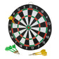 Idena Dartboard mit 6 Pfeilen, Durchmesser ca. 29cm