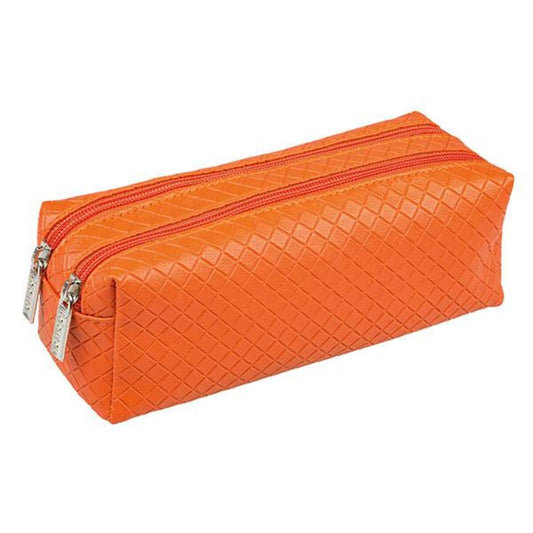 Idena Doppel-Faulenzer strukturiert, orange