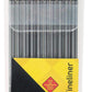 Idena Fineliner, 10 Stück/10 Farben, Strichstärke 0,4 mm
