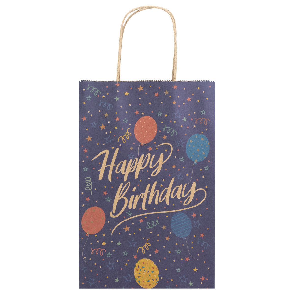 Idena Geschenktasche Motiv Happy Birthday 18x10x27cm FSC-Rec.
