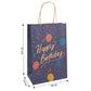 Idena Geschenktasche Motiv Happy Birthday 18x10x27cm FSC-Rec.