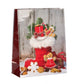 Idena Geschenktasche Weihnachten, 1 Stück, 5-fach sortiert
