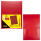 Idena Gummizugmappe A3 PP, transluzent rot