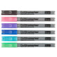 Idena 10455 Outlinemarker, 6 Farben im Set, mit Doppellinien-Effekt