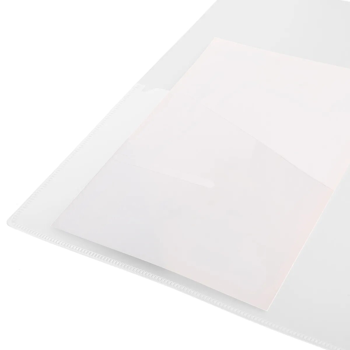 Idena Ringbuch A4, Rückenbreite 35mm, transluzent transparent