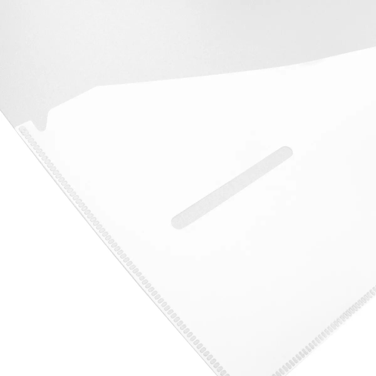 Idena Ringbuch A4, Rückenbreite 35mm, transluzent transparent