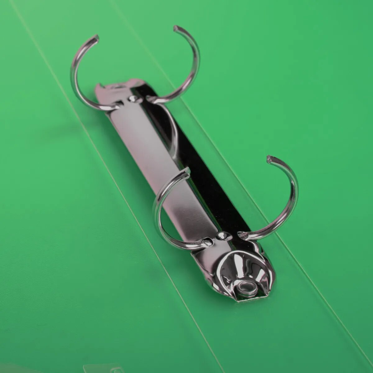 Idena Ringbuch A4, Rückenbreite 35mm, transluzent apfelgrün