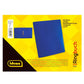 Idena Ringbuch, DIN A4, 3,5 cm Rücken, transluzent, blau