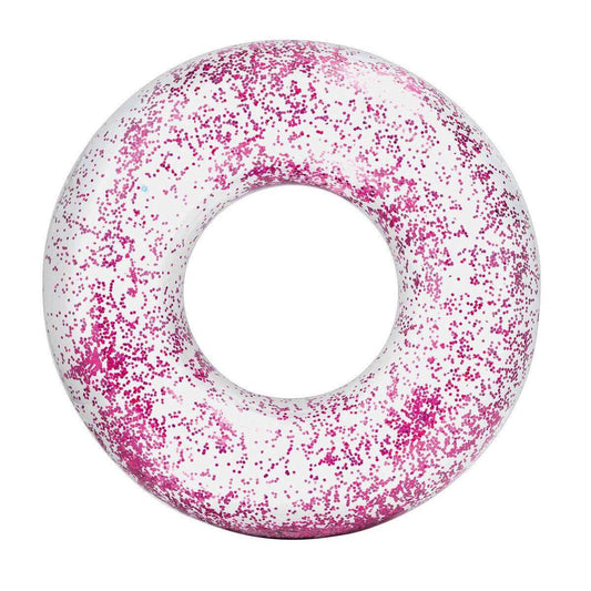 Intex Schwimmreifen Ø 119cm Transparent mit Glitter, sortiert