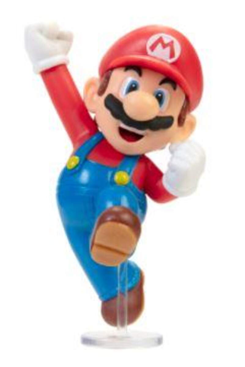 Jakks Pacific Super Mario - Mario, 6,3 cm