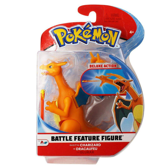 Jazwares Pokemon Battle Feature Figur, 1 Stück, 4-fach sortiert