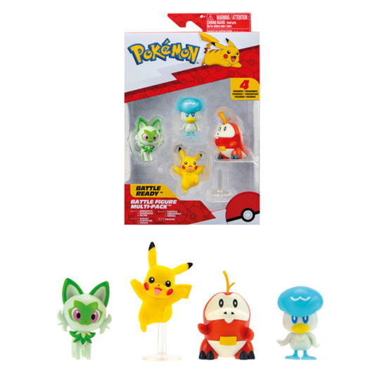 Pokemon Battle Figur Set, 4-teilig