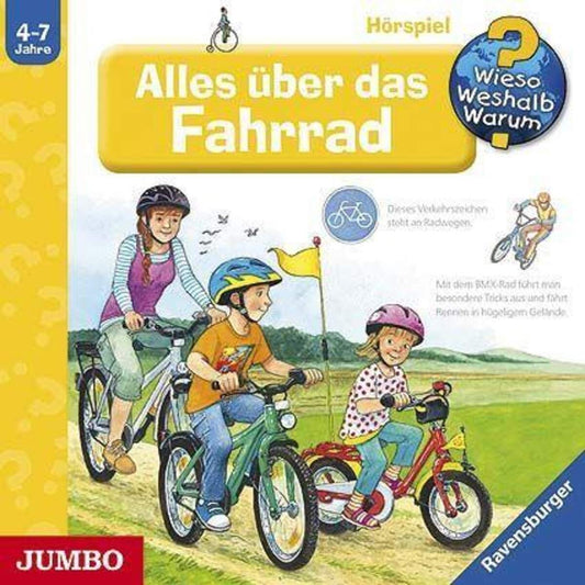 Jumbo Neue Medien Hörspiel CD Wieso Alles ü.d.Fahrrad