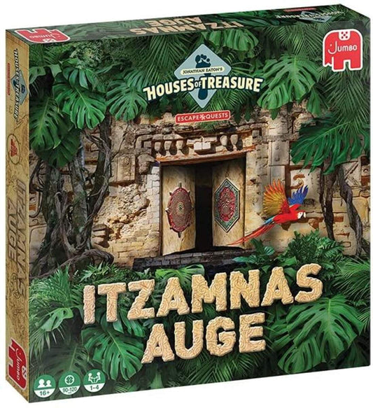 Jumbo Spiele Houses of Treasure - Escape Quest – Itzamnas Auge, Escape Room Spiel
