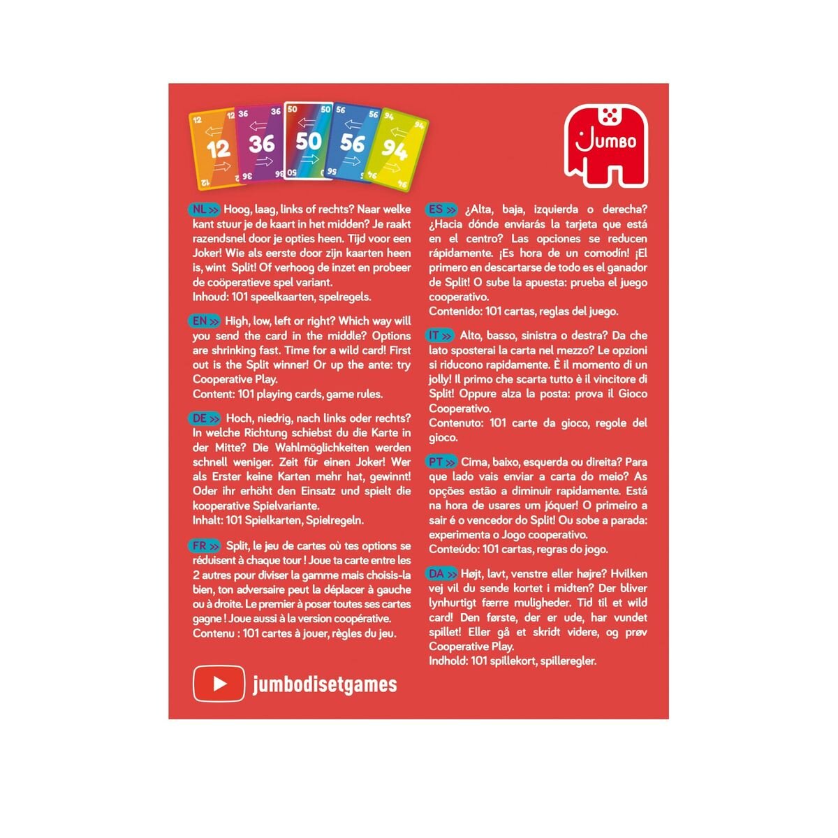 Jumbo Spiele Split