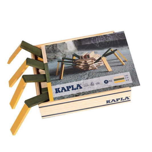 KAPLA® Baukasten Spinne 75 Plättchen