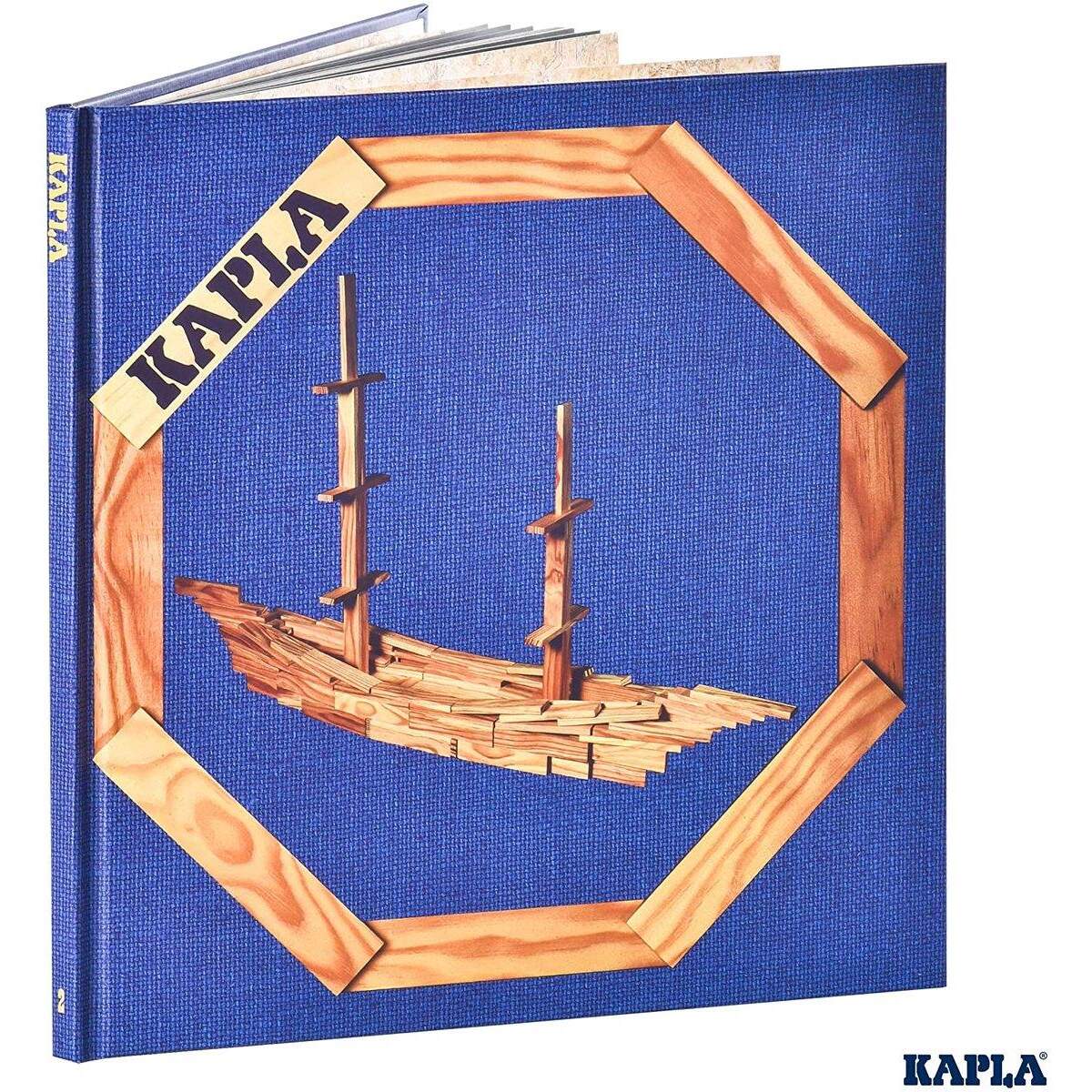 KAPLA® Buch blau Band 2 Erfahrene Baumeister ab 8 Jahren