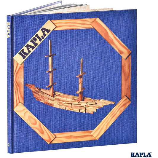 KAPLA® Buch blau Band 2 Erfahrene Baumeister ab 8 Jahren