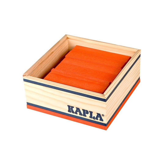 KAPLA® Holzplättchen 40-teilig in Box Orange