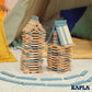 KAPLA® Holzplättchen 40-teilig in Box hellblau