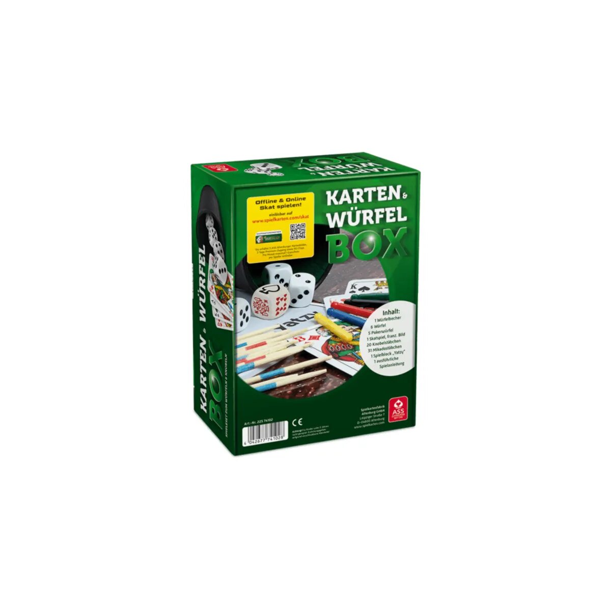 ASS Altenburger Würfel- und Kartenbox