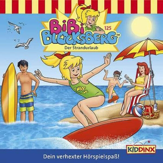 Kiddinx Hörspiel-CD Bibi Blocksberg Folge 125 - Der Strandurlaub
