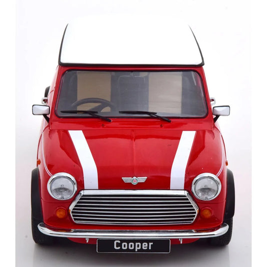 KK Scale Mini Cooper RHD rot / weiß