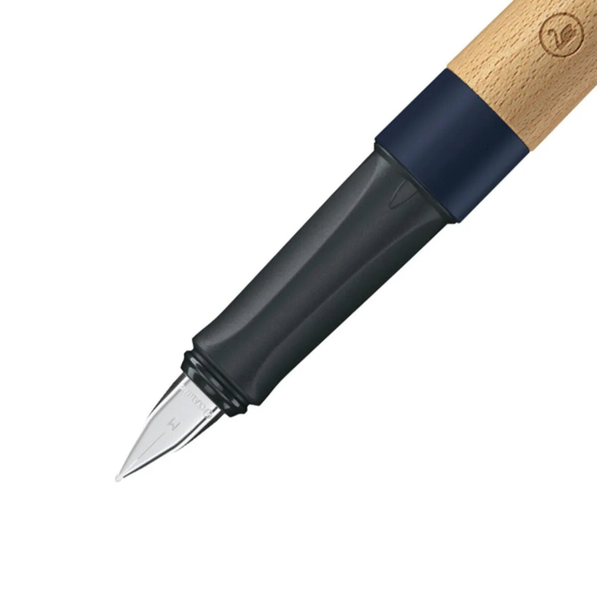 Klimaneutraler Füller - STABILO Grow in blaubeerblau/Buche - Einzelstift - inklusive Patrone