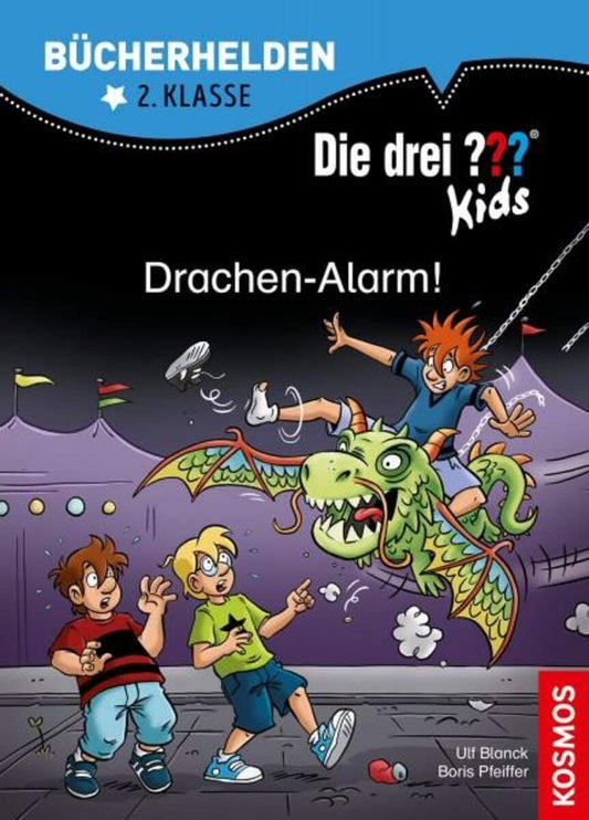 KOSMOS 17031 Die drei ??? Kids, Bücherhelden 2. Klasse, Drachen-Alarm!