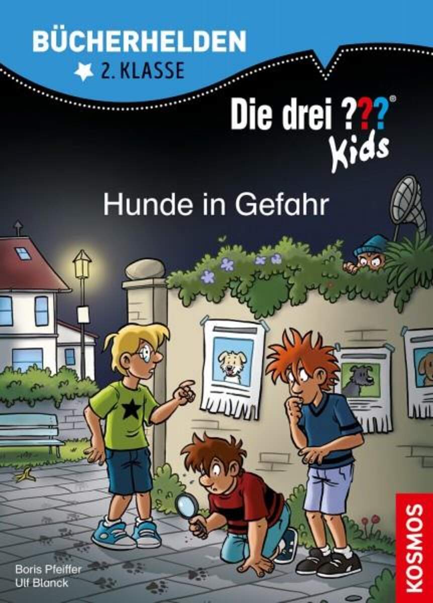 KOSMOS 17114 Die drei ??? Kids, Bücherhelden 2. Klasse, Hunde in Gefahr