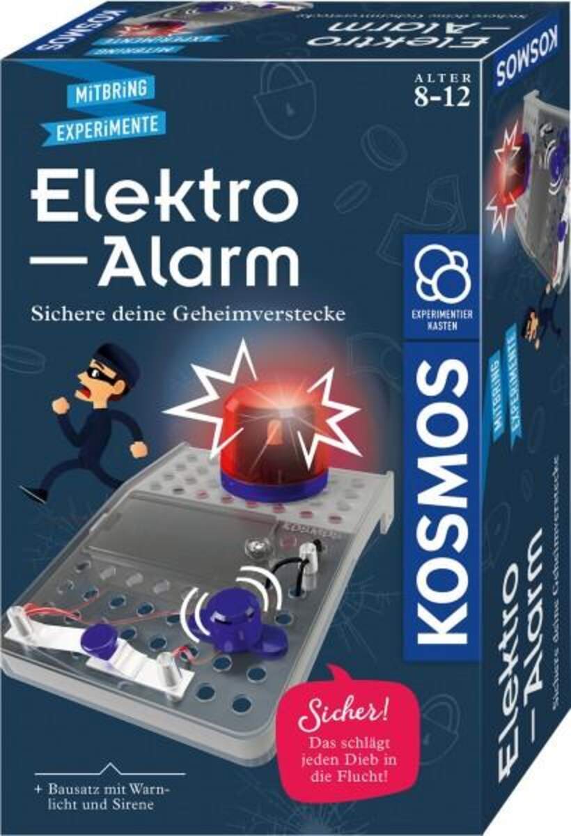 KOSMOS 65808 Elektro-Alarm Sichere deine Geheimverstecke