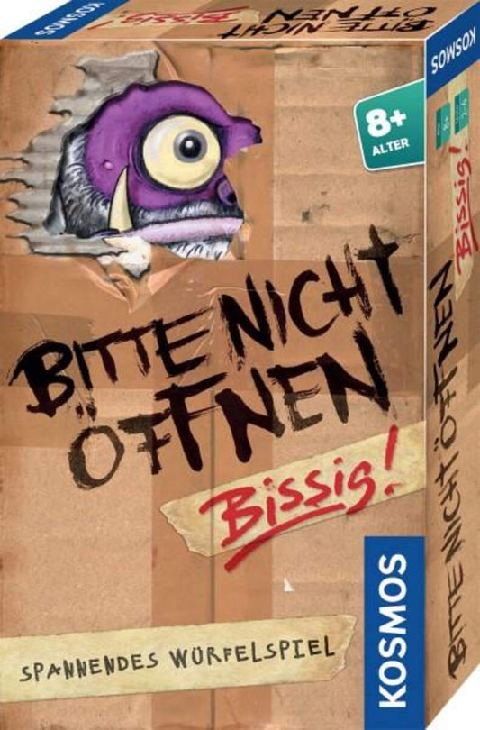KOSMOS Brettspiel Bitte nicht öffnen - Bissig!